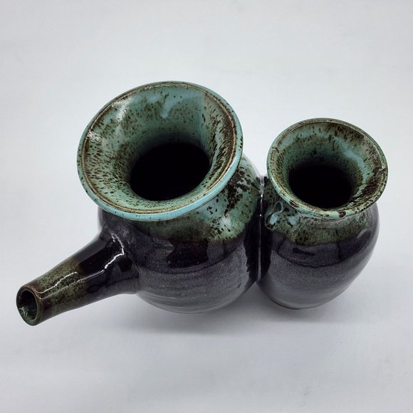 Vanessa Kettering Pottery Double Jars with Spout - Picture 3 of 7